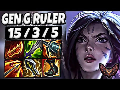 Kaisa vs Smolder ADC [ Gen.G Ruler ] Patch 25.18 Korea Grandmaster ✅
