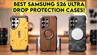 Top 8 Best Samsung S26 Ultra Drop Protection Cases🔥 | Ultimate Drop Defense!