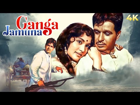 Ganga Jamuna (1961) Hindi 4K Full Movie | Dilip Kumar & Vyjayanthimala | Classic Bollywood Movies