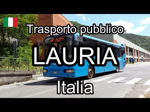 Lauria, Italia. Trasporto pubblico