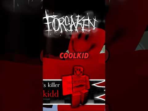You’ll NEVER Believe Who C00lkidd Is In FORSAKEN #forsaken #forsakenroblox #roblox