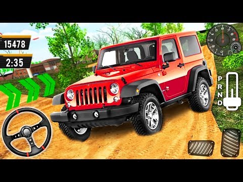Offroad Jeep Truck Driving 2019 - SUV Prado Car Racing Simulator - Android GamePlay