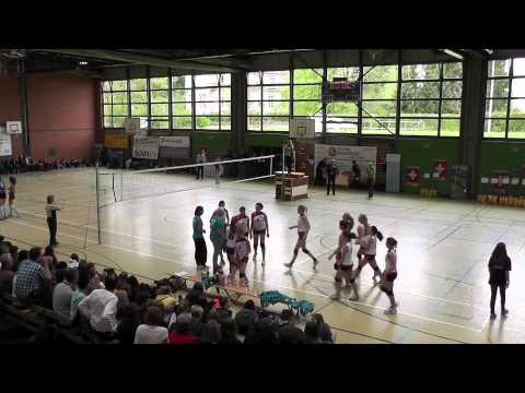 Swiss Nationals Volleyball 2013 U17 Finale 1st set Cheseaux vs SAG Gordola