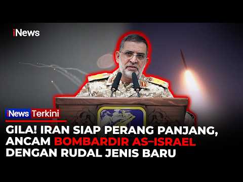 BREAKING NEWS Iran Siap Perang Panjang! Bakal Bombardir AS-Israel dengan Rudal Jenis Baru