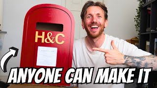 How To Easily DIY A Wedding Post Box | Hobbycraft Letter Box Guide - Budget Wedding Hacks