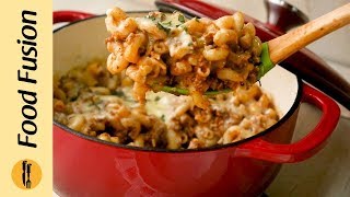 Cheesy Beef Macaroni (Goulash) Recipe By Food Fusion