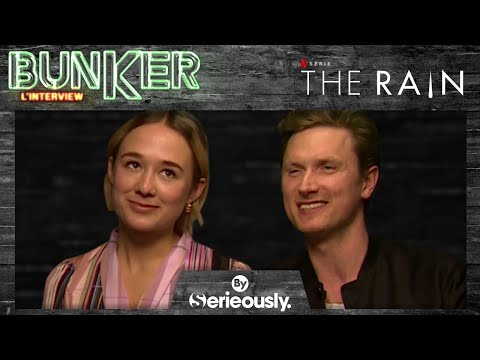 THE RAIN : Mikkel Boe Folsgaard & Alba August, l'interview BUNKER