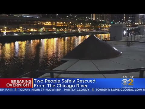 2 People Rescued From The Chicago River