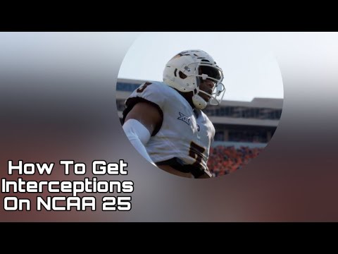 NCAA Football 25 DB Road To Glory Tips - How To Get More Interceptions !