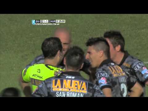 Gol de Bieler. Quilmes 2 - Huracán 1. Fecha 29. Primera División 2015. FPT