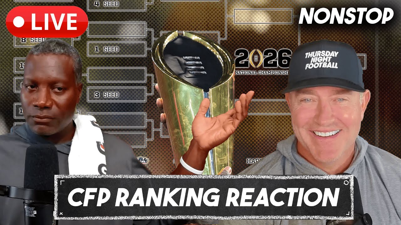CFP Ranking Reactions with Kirk & Joey | WEEK 1
