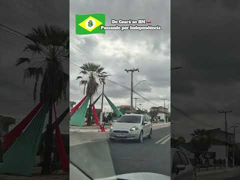 Saindo de Crateús – CE Passando por Independência – CE Cada cidade, uma história. Rumo a Natal – RN