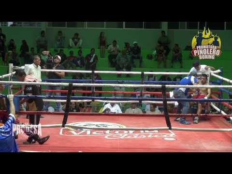 Robin Zamora (Nic) VS Reno Reyes (Peru) - Pinolero Boxing