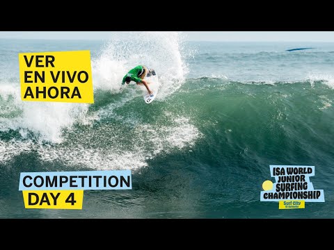 WEBCAST ESP - Competencia Día 4 - 2024 Surf City El Salvador ISA World Junior Surfing Championship