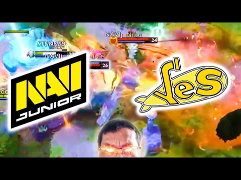 NAVI JUNIOR vs YELLOW SUBMARINE! - WEU BEGIN ▌TI 14 THE INTERNATIONAL 2025