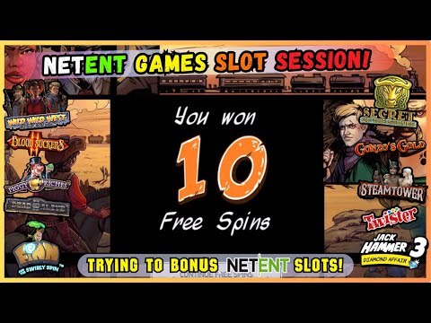 🎰 NETENT GAMES SLOT SESSION! 🎉 Trying To Bonus NETENT Slots 💥Is NETENT Really 'Better Gaming'? 🤔
