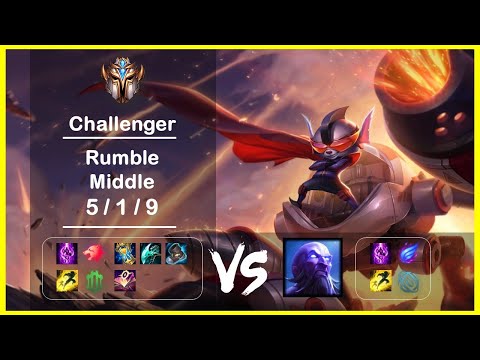 Middle Rumble vs Ryze Patch 11.24