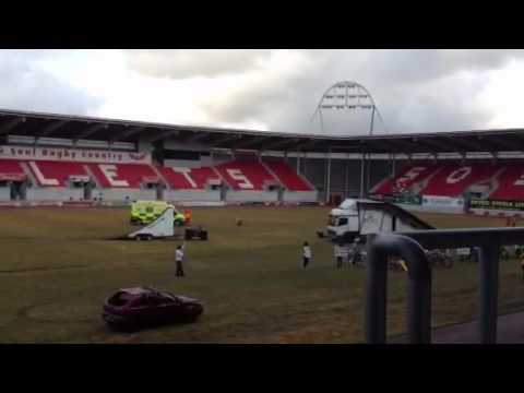 Chris Birch Backflip at big air jam