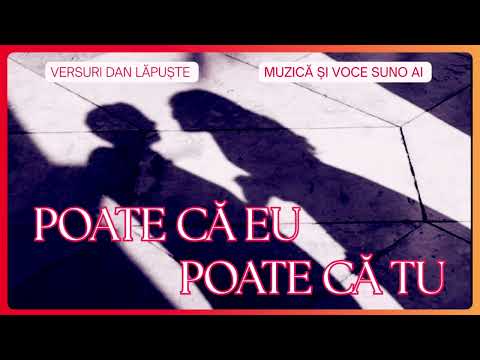 ,,Poate că eu... Poate că tu..."- versuri Dan Lăpuște. Muzică și voce Suno Al.
