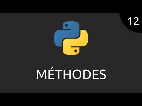 Python 12 méthodes