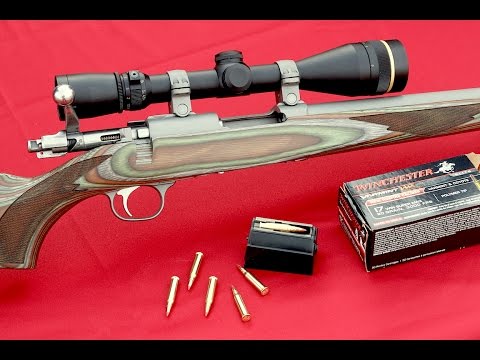 Ruger bolt-action M77/17 in 17 Winchester Super Magnum