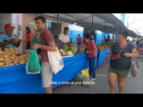 tradicional feira de rua de São Sebastião Alagoas primeira parte