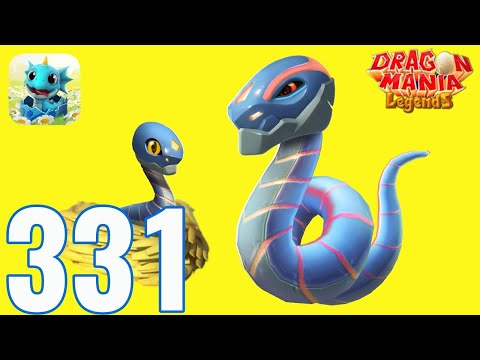 Dragon Mania Legends - Gameplay Walkthrough Part 331 - MACHINE SNAKE DRAGON Hatching (iOS, Android).