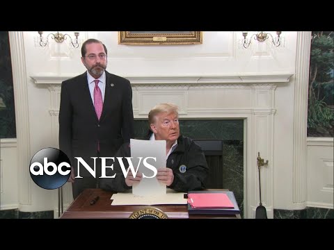 美國總統特朗普簽署冠狀病毒法案｜WNT (President Trump signs coronavirus bill | WNT)