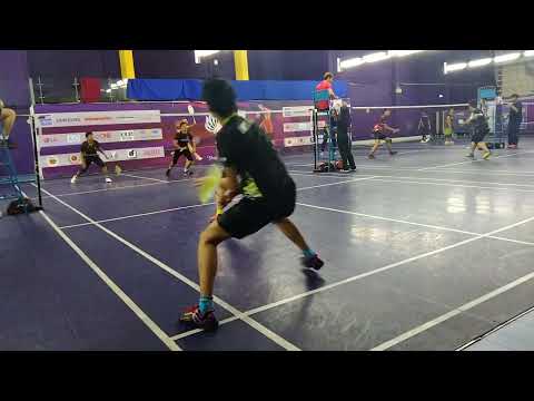 Badminton Men's Double MT Weekly Muhibbah Challenge Ala2 SemiPro - Radin / Bilal Vs Sufy / Wak Mizan