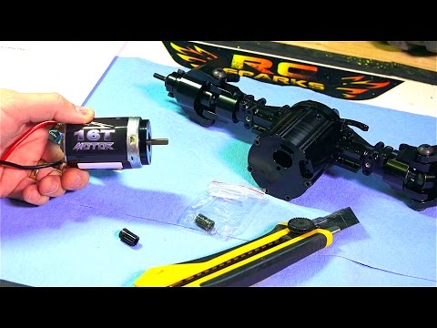RC ADVENTURES - Building a 1/4 Scale 4x4 Killer Krawler 2 BV 3 - GiANT AXLES & Skid Plates