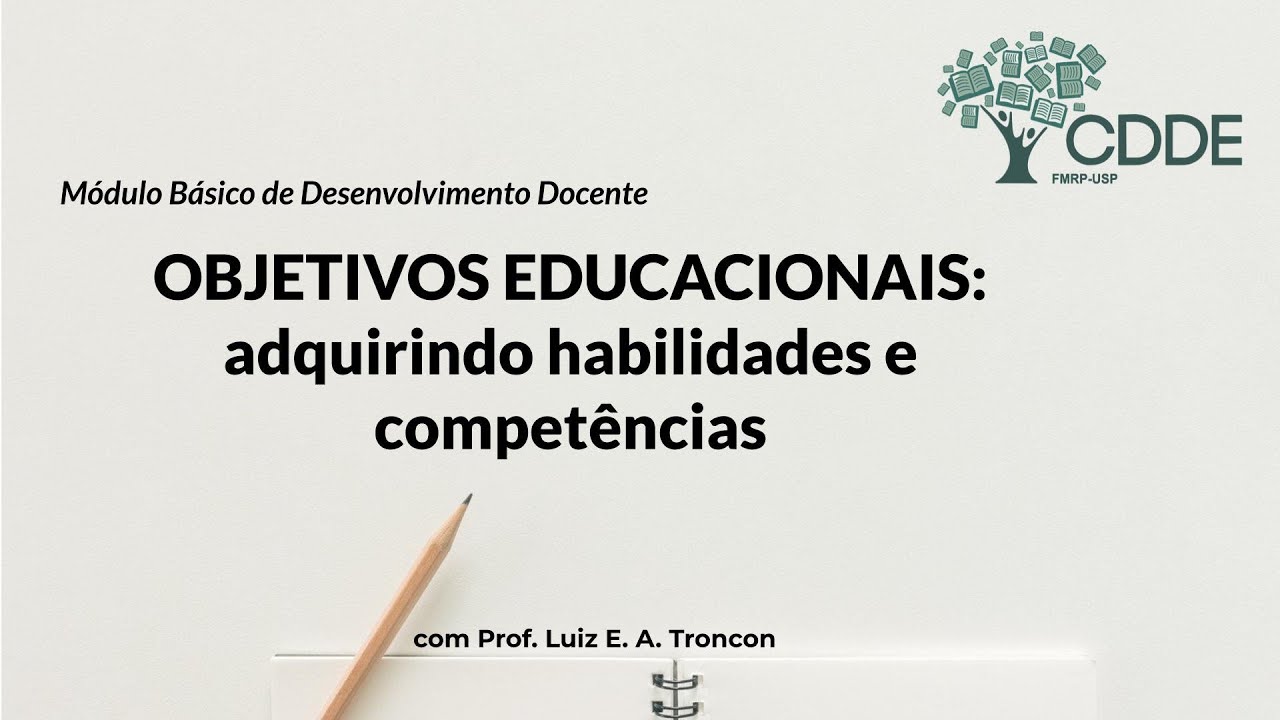Objetivos Educacionais
