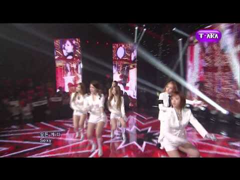121007 T-ARA - Sexy Love [Inkigayo] 1080p