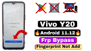 Vivo Y20 Frp Bypass ! Vivo (v2029) Android 11.12 Google Account Bypass ! Without Pc 2024 !