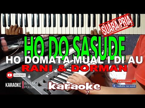 KARAOKE-HO DO MATA MUAL(HO DO SASUDE)-SUARA PRIA DUET WANITALive Keybord||| Dwnlod Style Dideskripsi