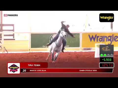 Recorde da pista do haras NSG 16,493 Márcio José Silva x Dama otoole seis