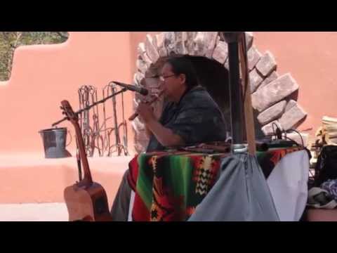Aaron White, Native American Flute. Live recording in Sedona Arizona