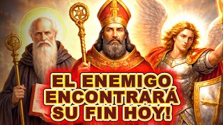 ♦️SAN BENITO, SAN MIGUEL Y SAN CIPRIANO, LA MÁS FUERTE PARA VOLTEAR MAGIAS Y DERROTAR ENEMIGOS🙏🙏
