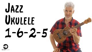 Download lagu Jazz Ukulele Lesson | I - VI - II - V Chord Progression mp3