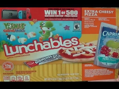 Lunchables Yoshi's Crafted World