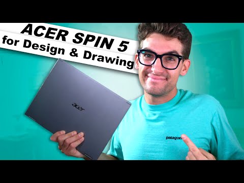 Acer Spin 5 2-in-1-Laptop für Zeichnen, Grafikdesign, Illustration und Künstler