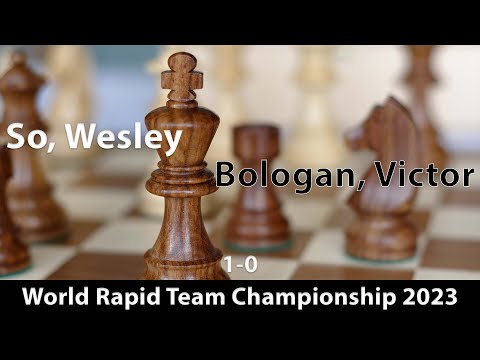 So, Wesley (2789) -- Bologan, Victor (2550) Round 1, 1-0