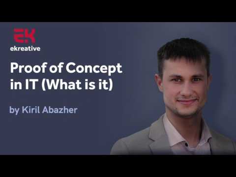 Proof of concept in IT (what is a POC?)