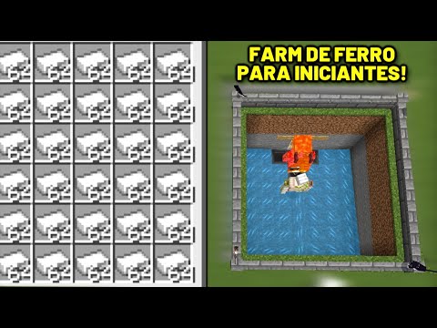 IRON FARM to START MAP in Minecraft Bedrock 1.20!  (MCPE, XBOX, PS4, PC, Switch)