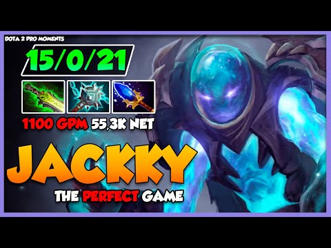 JACKY - 1100 GPM Arc Warden 35 min FULL build - Dota 2 Pro Moments