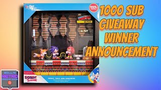 1K Subs Giveaway Winner Announcement