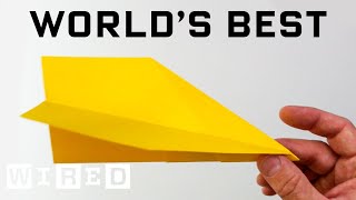 How to Make a WORLD RECORD Paper Airplane That Flies Far - World