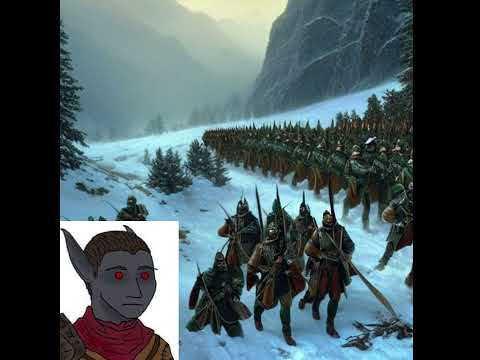 Is Acher in Gaíth,but You are an Aldaranian Elven soldier marching through Saada Mountains to Yafona