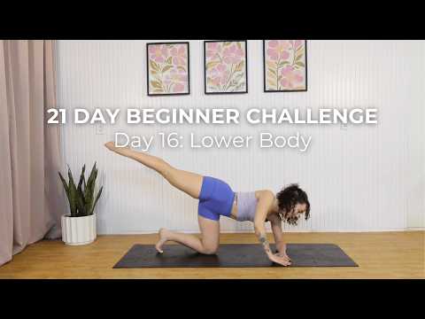 Day 16 | 20 Min Lower Body Pilates Workout At Home | Pilates for Beginners | Sculpted From Scratch