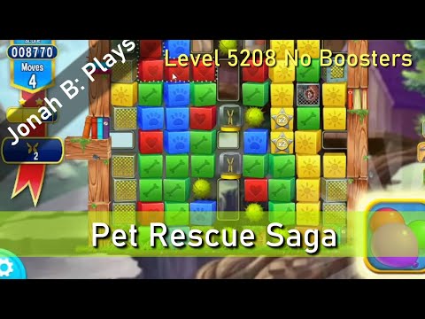Pet Rescue Saga Level 5208 No Boosters