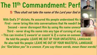 The 11th Commandment  #01 = &quot;A PERFECT 10&quot; (02/23/23)